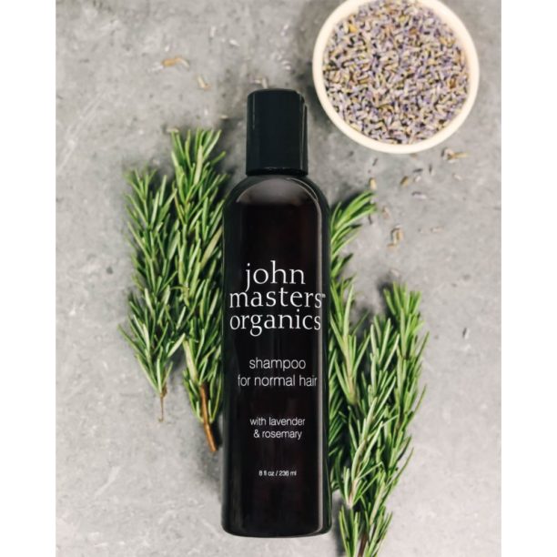 Lavender & Rosemary Shampoo John Masters Organics Lavender & Rosemary Shampoo шампоан за нормална коса 236 мл. - оригинален продукт