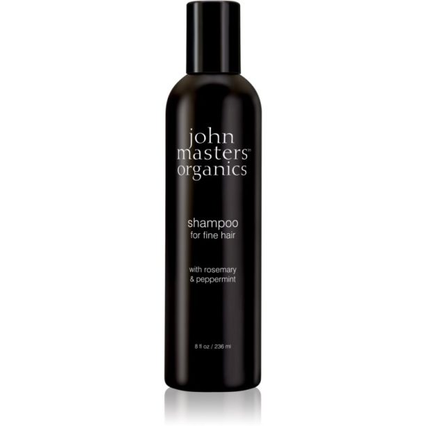 John Masters Organics Rosemary & Peppermint Shampoo for Fine Hair шампоан за тънка коса 236 мл.