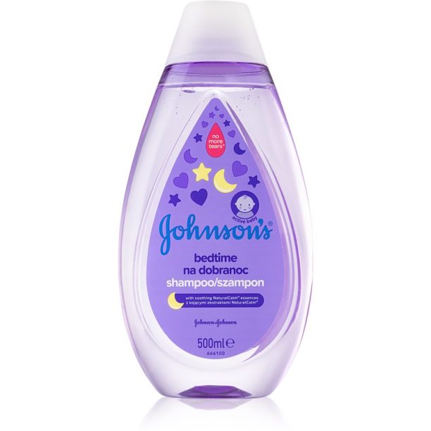 Johnson's® Bedtime миещ гел за добър сън   За коса 500 мл.