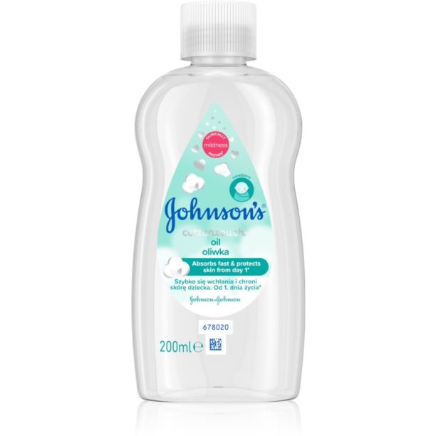 Johnson's® Cottontouch олио  за деца от раждането им 200 мл.