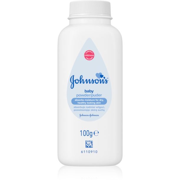 Johnson's® Diapering бебешка пудра 100 гр.