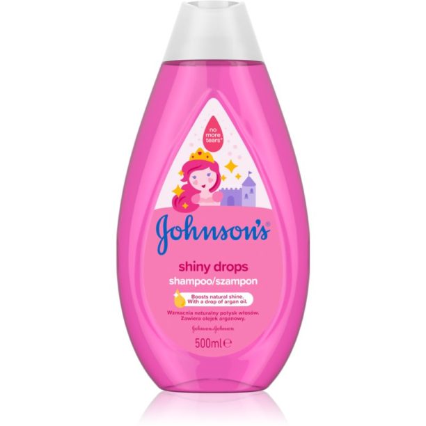 Johnson's® Shiny Drops нежен шампоан за деца 500 мл.