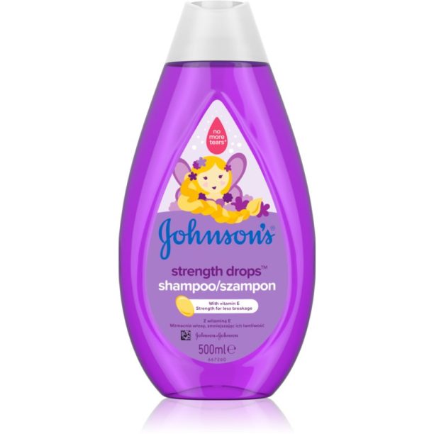 Johnson's® Strenght Drops подсилващ шампоан за деца 500 мл.