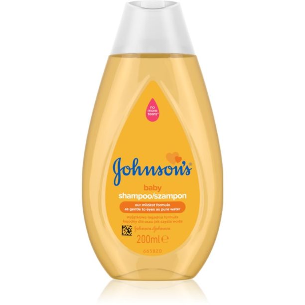 Johnson's® Wash and Bath изключително нежен шампоан за деца от раждането им 200 мл.