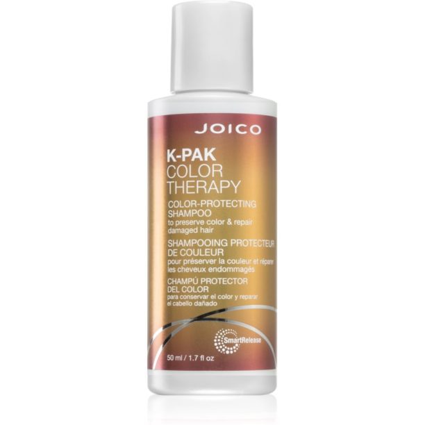 Joico K-PAK Color Therapy регенериращ шампоан  за боядисана и увредена коса 50 мл.