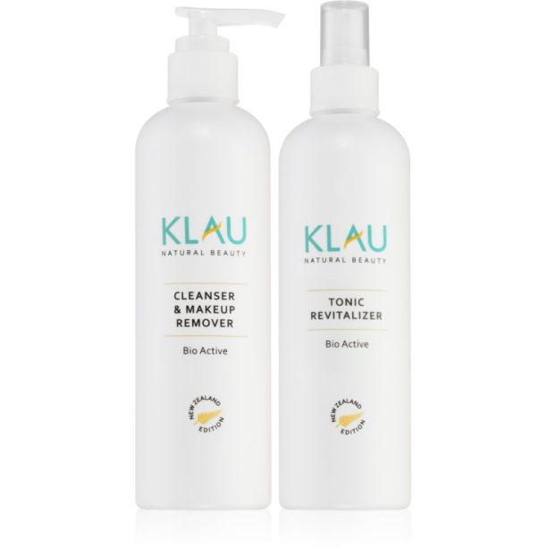 KLAU Cleanser & Tonic комплект (за перфектно почистена кожа)