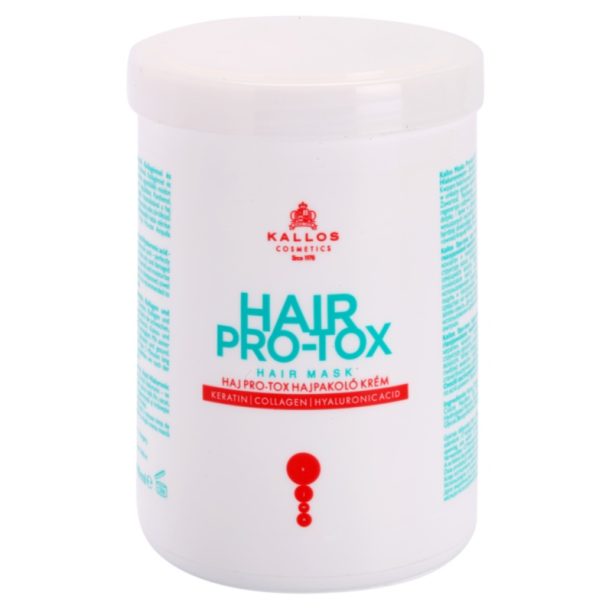 Kallos Hair Pro-Tox маска за слаба и увредена коса с кокосово масло