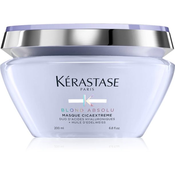 Kérastase Blond Absolu Masque Cicaextreme дълбоко регенерираща маска за руса коса 200 мл. на ниска цена