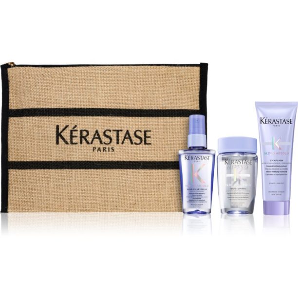 Kérastase Blond Absolu комплект за пътуване (за изрусена коса или коса с кичури)