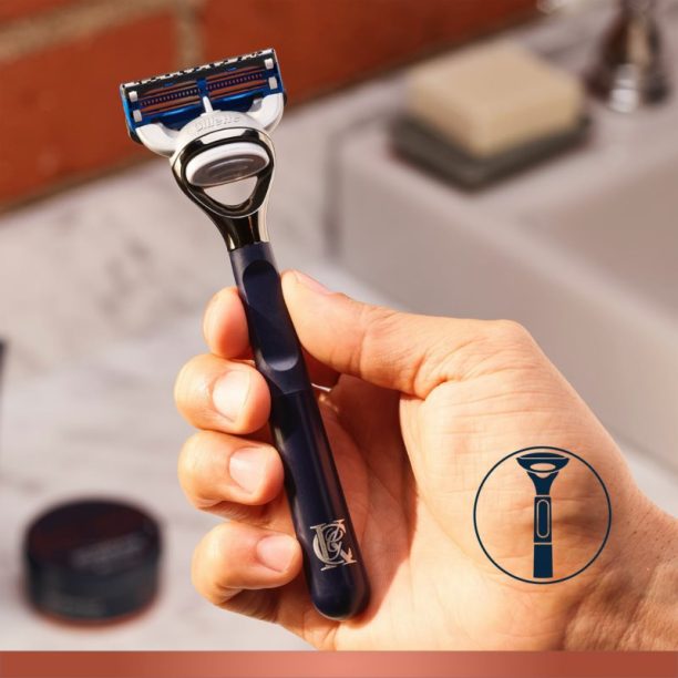 King C. Gillette Shave & Edging Razor самобръсначка + резервни глави 1 бр. купи на топ цена