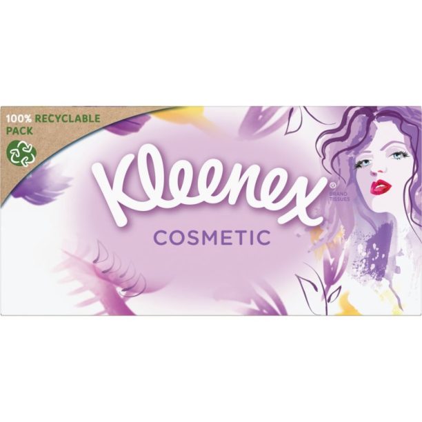 Kleenex Cosmetic хартиени кърпички 80 бр.