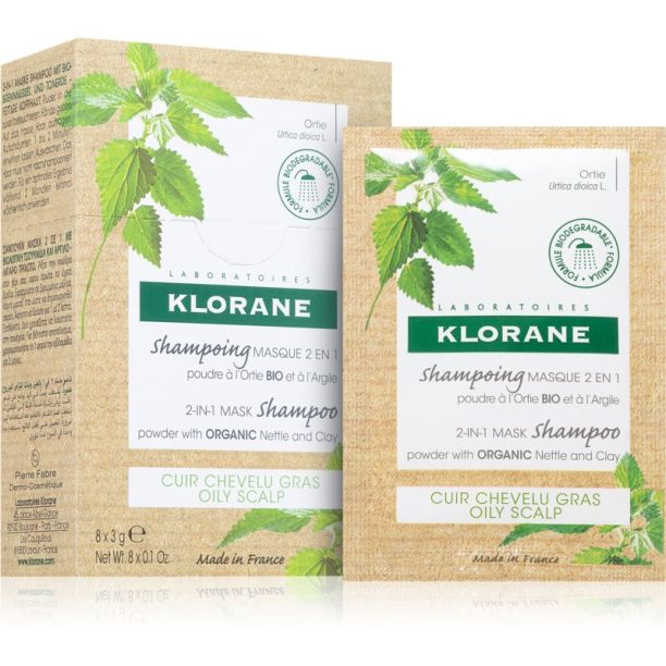 Klorane Nettle шампоан 8x3 гр. на ниска цена