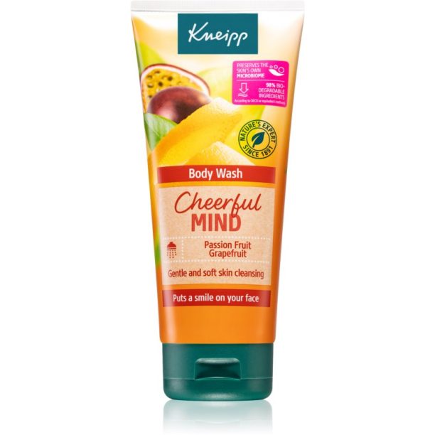 Kneipp Cheerful Mind душ гел Passion Fruit Grapefruit 200 мл.