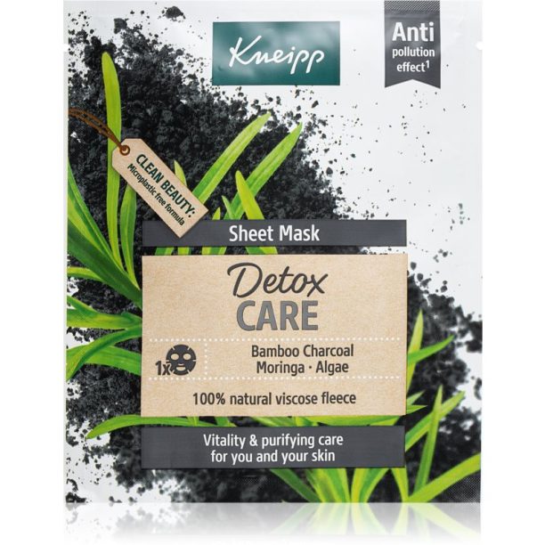 Kneipp Detox платнена маска на прах 1 бр.