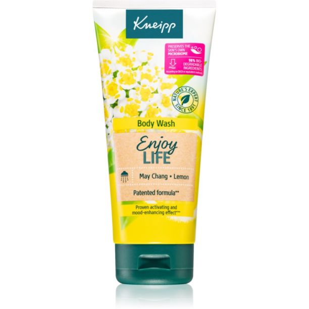 Kneipp Enjoy Life May Chang зареждащ с енергия душ гел 200 мл.