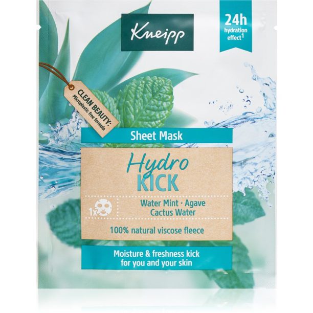 Kneipp Hydro Kick хидратираща платнена маска 1 бр.