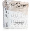 Kolorky Deluxe Velvet Dots еднократни ЕКО пелени размер L 8-13 kg 19 бр. на ниска цена