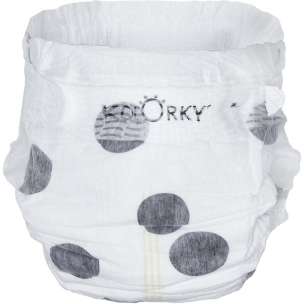 Kolorky Deluxe Velvet Dots еднократни ЕКО пелени размер L 8-13 kg 19 бр. купи на топ цена