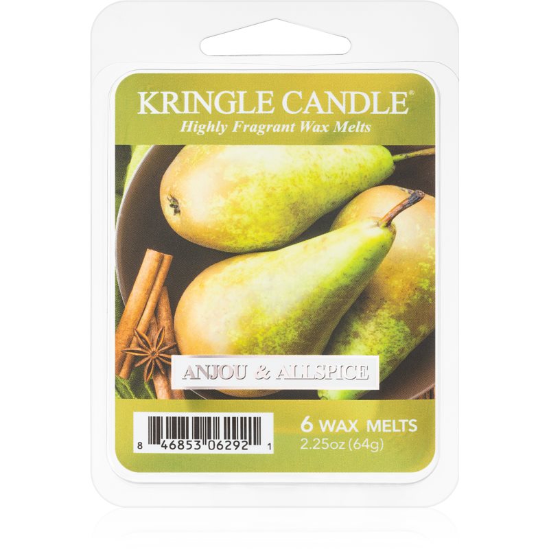 Kringle Candle Anjou & Allspice восък за арома-лампа 64 гр.