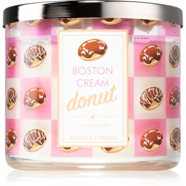 Kringle Candle Boston Cream Donut ароматна свещ 411 гр.