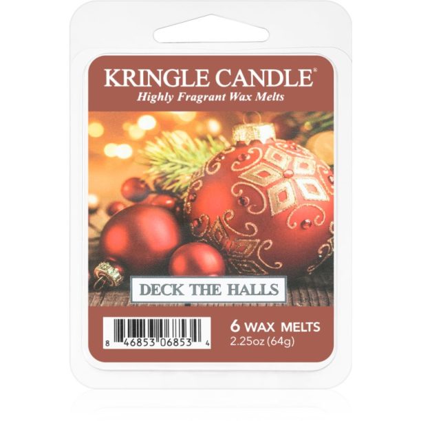 Kringle Candle Deck The Halls восък за арома-лампа 64 гр.