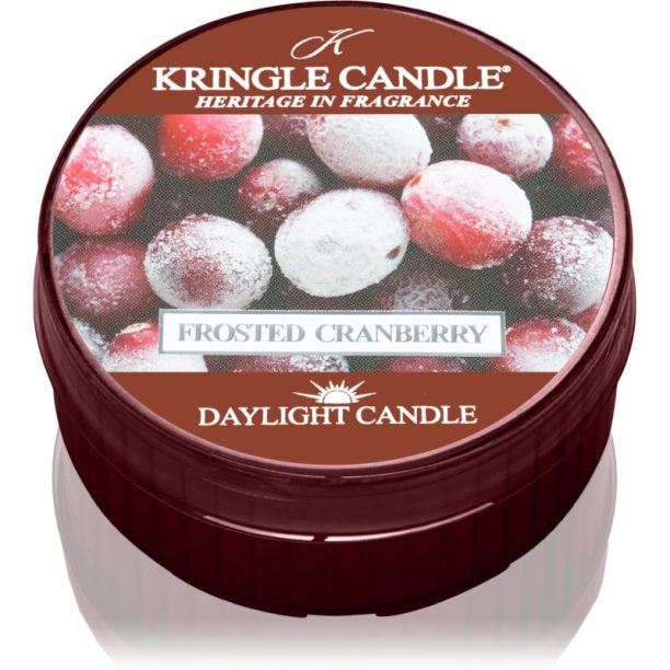 Kringle Candle Frosted Cranberry чаена свещ 42 гр.