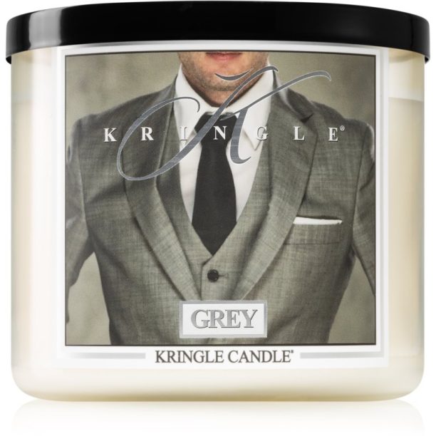 Kringle Candle Grey ароматна свещ 411 гр.