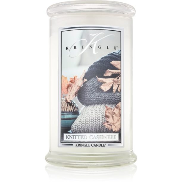 Kringle Candle Knitted Cashmere ароматна свещ 624 гр.