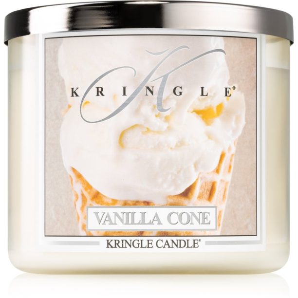 Kringle Candle Vanilla Cone ароматна свещ 411 гр.