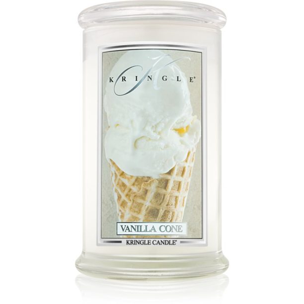 Kringle Candle Vanilla Cone ароматна свещ 624 гр.