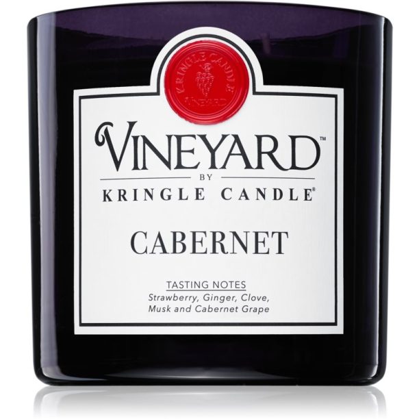 Kringle Candle Vineyard Cabernet ароматна свещ 737 гр.