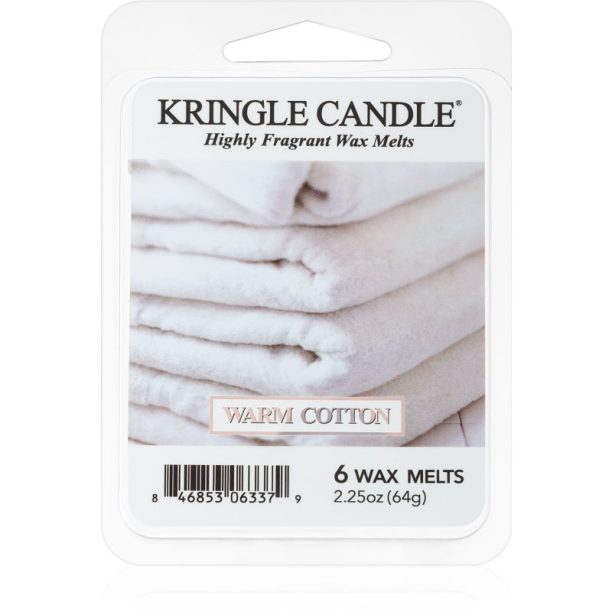 Kringle Candle Warm Cotton восък за арома-лампа 64 гр.