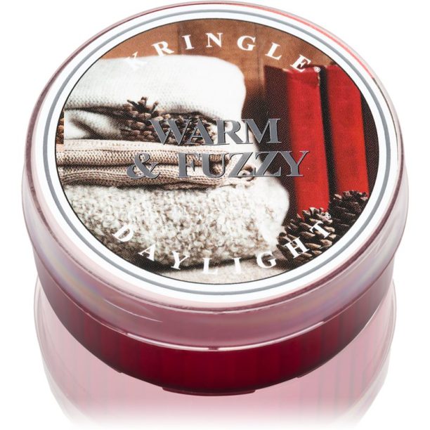 Kringle Candle Warm & Fuzzy чаена свещ 42 гр.