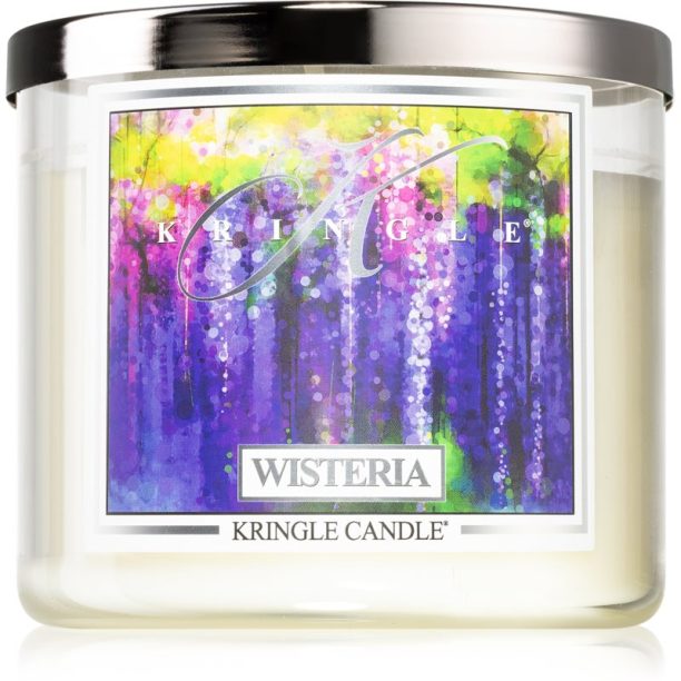 Kringle Candle Wisteria ароматна свещ 397 гр.