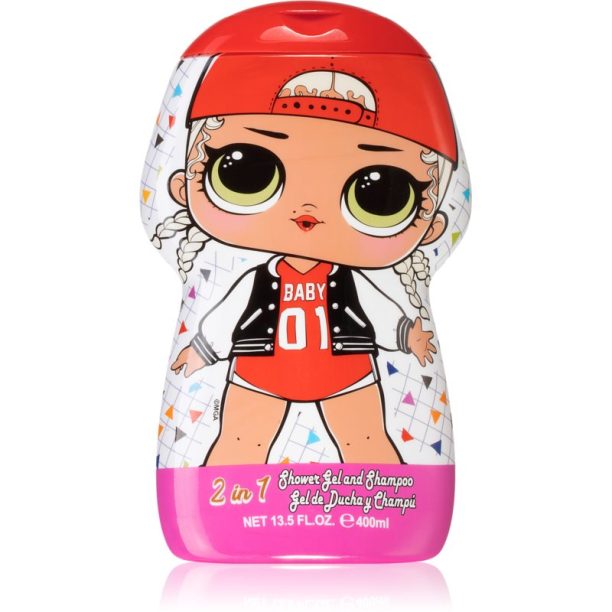 L.O.L. Surprise L.O.L. Surprise Shampoo & Shower Gel душ гел и шампоан 2 в 1 за деца 400 мл.