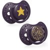 LOVI Stardust Violet биберон 0-3 m 2 бр.