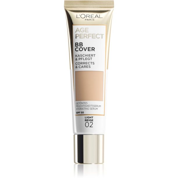 L’Oréal Paris Age Perfect BB Cover ББ крем цвят 02 Light Beige 30 мл.