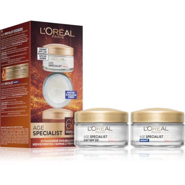 L’Oréal Paris Age Specialist 65+ комплект (против бръчки) на ниска цена