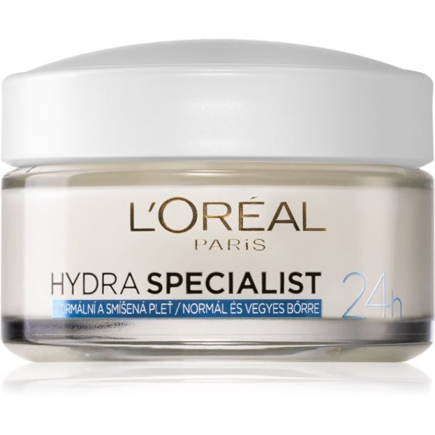 L’Oréal Paris Hydra Specialist дневен хидратиращ крем за нормална към смесена кожа 50 мл.