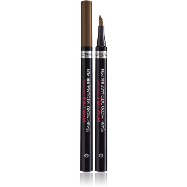 L’Oréal Paris Infaillible Brows дълготраен молив за вежди цвят 108 Dark brunette 1 гр.