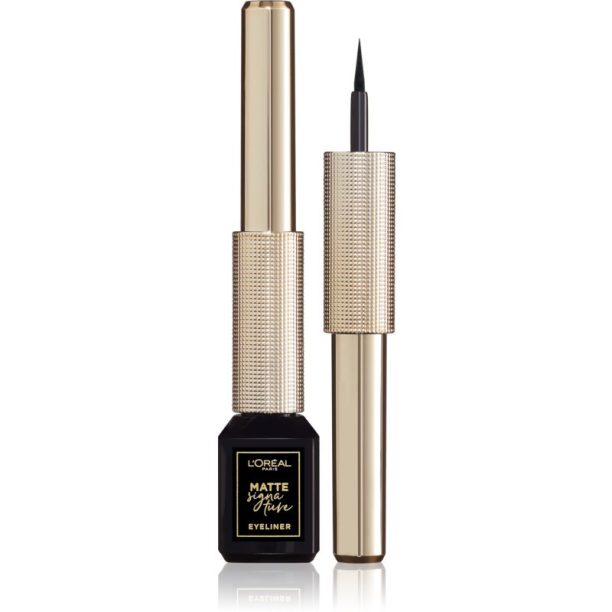 L’Oréal Paris Infaillible Grip 24h течни очни линии цвят 01 Black Signature на ниска цена