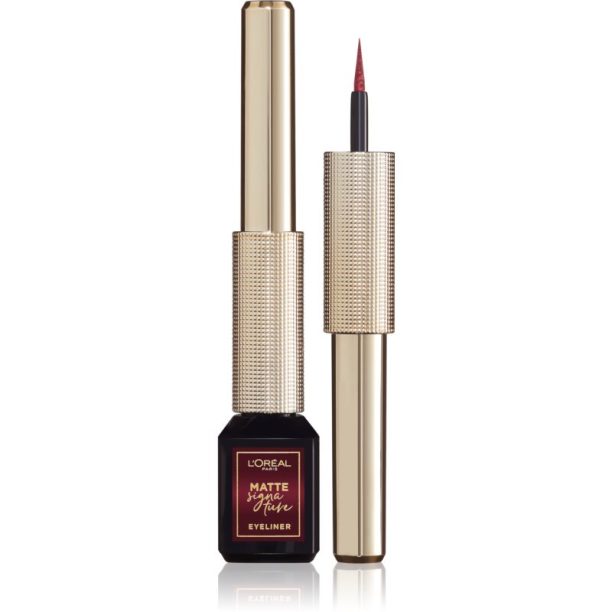 L’Oréal Paris Infaillible Grip 24h течни очни линии цвят 05 Burgundy Signature на ниска цена