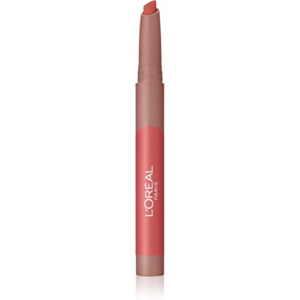 L’Oréal Paris Infaillible Matte Lip Crayon стик-червило с матиращ ефект цвят 105 Sweet & Salty 2.5 гр. на ниска цена