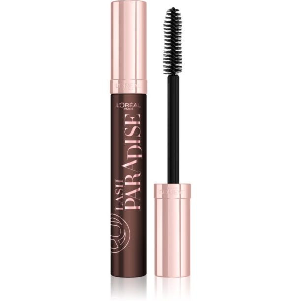 L’Oréal Paris Lash Paradise спирала за обем и удължаване на мигли цвят Black Brown 6