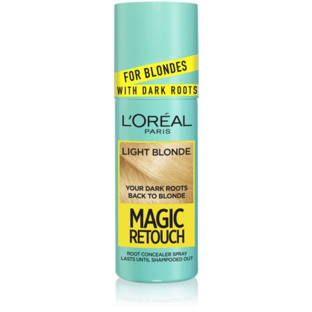 L’Oréal Paris Magic Retouch спрей за мигновено прикриване на израснала коса цвят Light Blonde 75 мл. на ниска цена