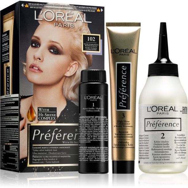 L’Oréal Paris Préférence боя за коса цвят 102 1 бр.