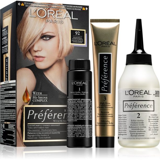 L’Oréal Paris Préférence боя за коса цвят 92 1 бр.