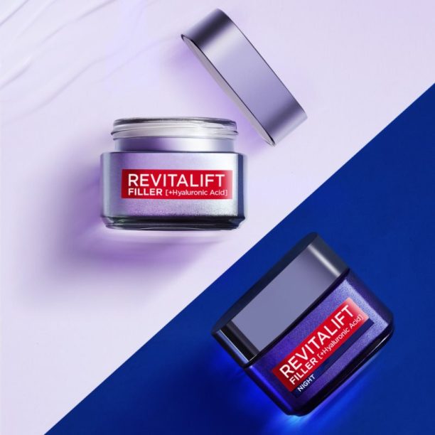 L’Oréal Paris Revitalift Filler попълващ нощен крем анти стареене 50 мл. на ниска цена