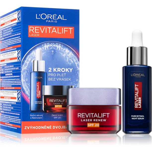 L’Oréal Paris Revitalift подаръчен комплект (против бръчки)