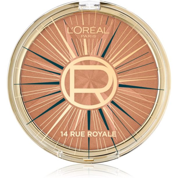 L’Oréal Paris Rue Royale Limited Edition бронзант и контурна пудра цвят La Terra Bronze 18 гр.